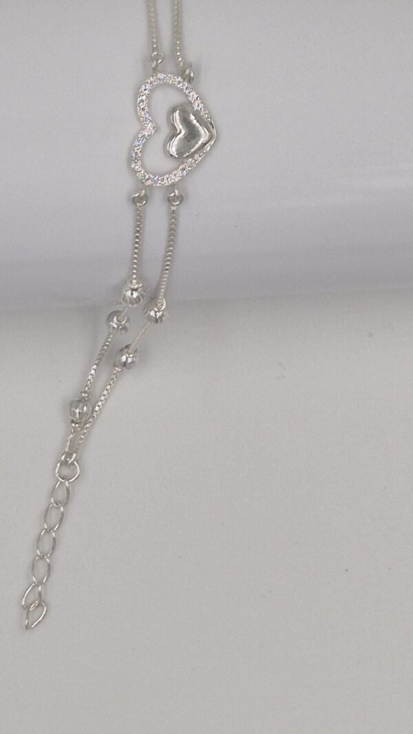 Stunning Heart Bracelet - Image 3